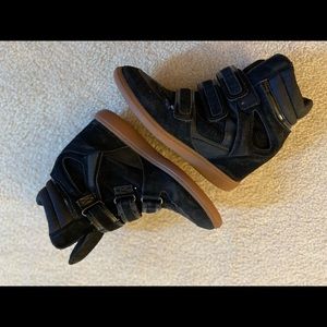 Aldo Wedge Hidden Heel Fashion Sneakers